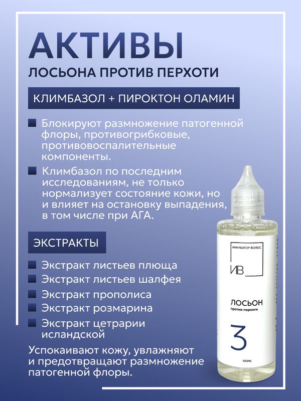 Лосьон против перхоти